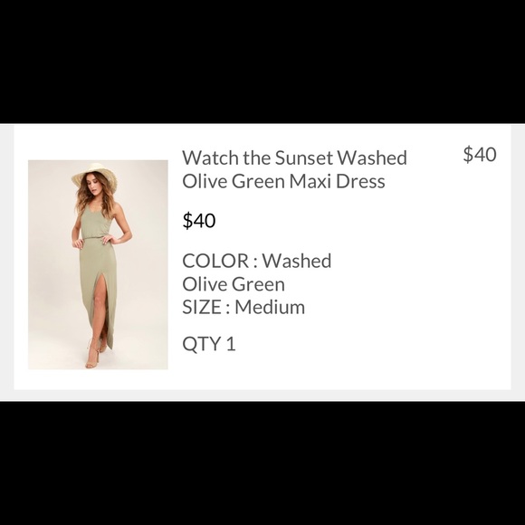 Lulu’s women’s maxi dress - Picture 4 of 4